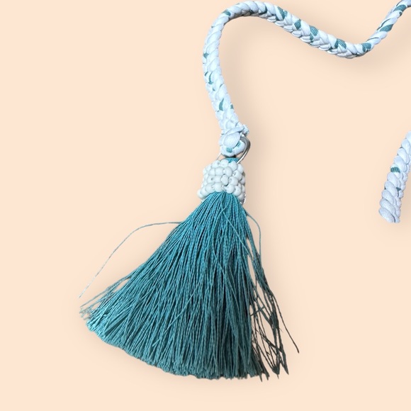 NWT Women’s Dolce Vita Reversible String Bikini Top Size Small W/Tassel Detail - Picture 4 of 10